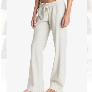 Roxy Oceanside Pant White Size S NWT